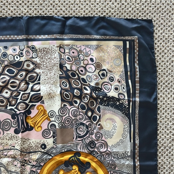 Celine Sill Printed Scarf - Picture 8 of 12